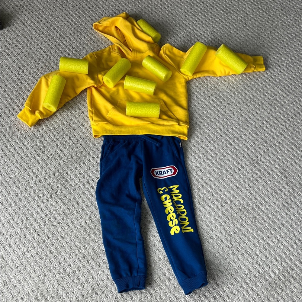 Kraft Macaroni & Cheese Halloween Costume Set